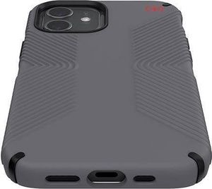 Speck Speck Presidio2 Grip - Etui iPhone 12 / iPhone 12 Pro z powłoką MICROBAN (Graphite Grey/Bold Grey) 3