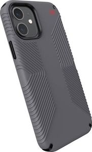 Speck Speck Presidio2 Grip - Etui iPhone 12 / iPhone 12 Pro z powłoką MICROBAN (Graphite Grey/Bold Grey) 5