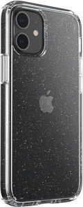 Speck Speck Presidio Perfect-Clear with Glitter - Etui iPhone 12 Mini z powłoką MICROBAN (Gold Glitter/Clear) 2