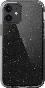 Speck Speck Presidio Perfect-Clear with Glitter - Etui iPhone 12 Mini z powłoką MICROBAN (Gold Glitter/Clear) 8