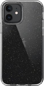 Speck Speck Presidio Perfect-Clear with Glitter - Etui iPhone 12 / iPhone 12 Pro z powłoką MICROBAN (Gold Glitter/Clear) 8