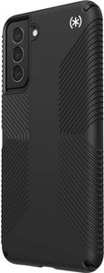 Speck Speck Presidio2 Grip - Etui Samsung Galaxy S21+ z powłoką MICROBAN (Black/Black) 6