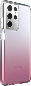 Speck Speck Presidio Perfect-Clear Ombre - Etui Samsung Galaxy S21 Ultra z powłoką MICROBAN (Clear/Vintage Rose Fade) 2