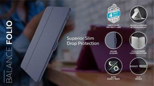 Etui na tablet Speck Speck Balance Folio - Etui iPad Air / Pro 10.5" w/Magnet & Stand up (Black/Slate Grey) 9