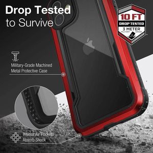 X-doria X-Doria Raptic Shield - Etui aluminiowe iPhone 12 Mini (Drop test 3m) (Red) 9