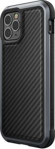 X-doria X-Doria Raptic Lux - Etui aluminiowe iPhone 12 / iPhone 12 Pro (Drop test 3m) (Black Carbon Fiber) 1