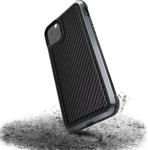 X-doria X-Doria Defense Lux - Etui aluminiowe iPhone 11 Pro Max (Drop test 3m) (Black Carbon Fiber) 1