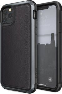 X-doria X-Doria Defense Lux - Etui aluminiowe iPhone 11 Pro Max (Drop test 3m) (Black Leather) 2