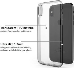 X-doria X-Doria Gel Jacket - Etui iPhone Xs / X (czarny przezroczysty) 3