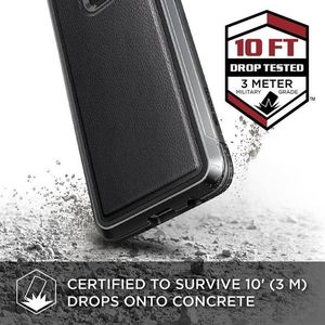 X-doria X-Doria Defense Lux - Etui aluminiowe Samsung Galaxy S9 (Black Leather) 4