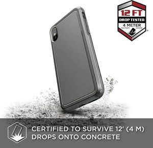 X-doria X-Doria Defense Ultra - Pancerne etui iPhone Xs / X (Drop test 4m) (Grey) 4