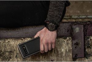 X-doria X-Doria Defense Lux - Etui aluminiowe Samsung Galaxy S10e (Drop test 3m) (Black Carbon Fiber) 9
