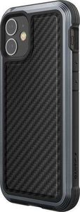 X-doria X-Doria Raptic Lux - Etui aluminiowe iPhone 12 Mini (Drop test 3m) (Black Carbon Fiber) 1