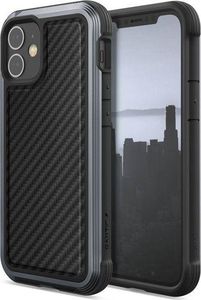 X-doria X-Doria Raptic Lux - Etui aluminiowe iPhone 12 Mini (Drop test 3m) (Black Carbon Fiber) 2