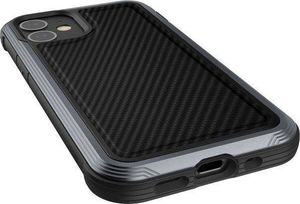 X-doria X-Doria Raptic Lux - Etui aluminiowe iPhone 12 Mini (Drop test 3m) (Black Carbon Fiber) 3
