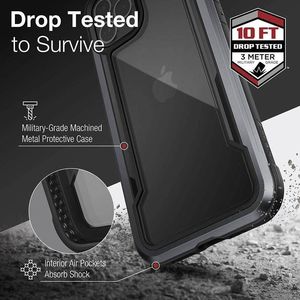 X-doria X-Doria Raptic Shield - Etui aluminiowe iPhone 12 / iPhone 12 Pro (Drop test 3m) (Black) 9
