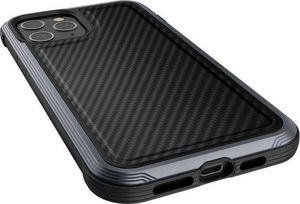 X-doria X-Doria Raptic Lux - Etui aluminiowe iPhone 12 Pro Max (Drop test 3m) (Black Carbon Fiber) 1