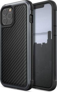 X-doria X-Doria Raptic Lux - Etui aluminiowe iPhone 12 Pro Max (Drop test 3m) (Black Carbon Fiber) 3