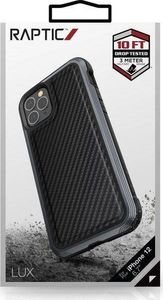 X-doria X-Doria Raptic Lux - Etui aluminiowe iPhone 12 Pro Max (Drop test 3m) (Black Carbon Fiber) 7