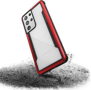 X-doria X-Doria Raptic Shield - Etui aluminiowe Samsung Galaxy S21 Ultra (Antimicrobial protection) (Red) 4