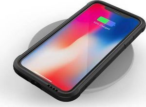 X-doria X-Doria Defense Lux - Etui aluminiowe iPhone Xs / X (Drop test 3m) (Black Leather) 5