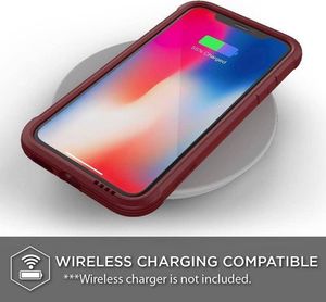 X-doria X-Doria Defense Lux - Etui aluminiowe iPhone Xs / X (Drop test 3m) (Red Leather) 12