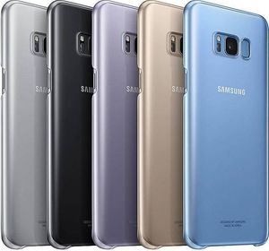 Samsung Samsung Clear Cover - Etui Samsung Galaxy S8+ (srebrny) 7