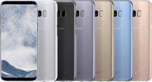Samsung Samsung Clear Cover - Etui Samsung Galaxy S8+ (srebrny) 8