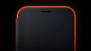 Samsung Samsung Neon Flip Cover - Etui z klapką Samsung Galaxy A3 (2017) z efektem podświetlenia (czarny) 5