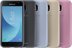 Samsung Samsung Jelly Cover - Etui Samsung Galaxy J3 (2017) (czarny) 7