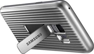 Samsung Samsung Protective Standing Cover - Etui Samsung Galaxy S9 z podstawką (srebrny) 5