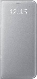 Samsung Samsung LED View Cover - Etui z klapką + kieszeń na kartę Samsung Galaxy S8+ (srebrny) 1