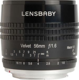 Obiektyw Lensbaby Velvet 56 mm (LB-V56BN) 1