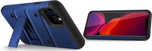 Zizo Zizo Bolt Cover - Pancerne etui iPhone 11 Pro ze szkłem 9H na ekran + podstawka & uchwyt do paska (Blue/Black) 4