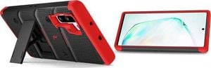 Zizo Zizo Bolt Cover - Pancerne etui Samsung Galaxy Note 10 oraz podstawka & uchwyt do paska (Black/Red) 4