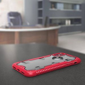 Zizo Zizo Proton Case - Pancerne etui iPhone X ze szkłem 9H na ekran (Crimson Red/Trans Clear) 2