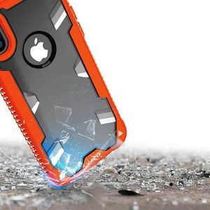 Zizo Zizo Proton Case - Pancerne etui iPhone X ze szkłem 9H na ekran (Orange/Trans Clear) 11
