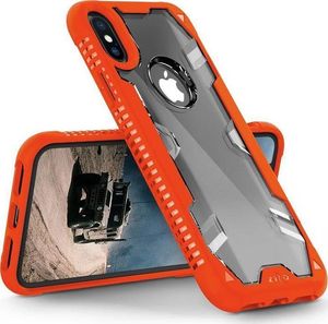 Zizo Zizo Proton Case - Pancerne etui iPhone X ze szkłem 9H na ekran (Orange/Trans Clear) 4