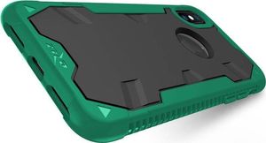 Zizo Zizo Proton Case - Pancerne etui iPhone X ze szkłem 9H na ekran (Emerald Green/Solid Black) 5
