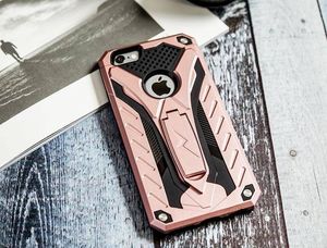 Zizo Zizo Static Cover - Pancerne etui iPhone X z podstawką (Rose Gold/Black) 8