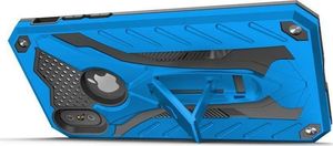 Zizo Zizo Static Cover - Pancerne etui iPhone X z podstawką (Blue/Black) 3