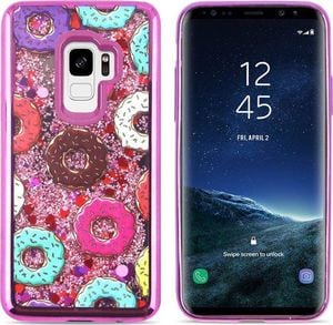 Zizo Zizo Liquid Glitter Star Case - Etui Samsung Galaxy S9 (Donuts) 2