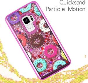 Zizo Zizo Liquid Glitter Star Case - Etui Samsung Galaxy S9 (Donuts) 4