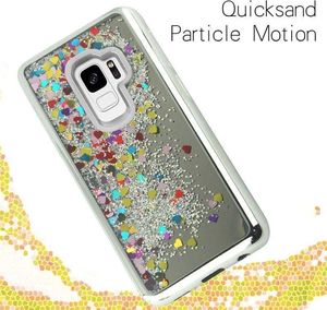 Zizo Zizo Liquid Glitter Star Case - Etui Samsung Galaxy S9 (Silver) 4
