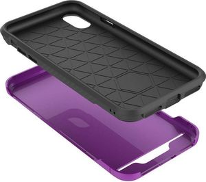 Zizo Zizo Star Diamond Hybrid Cover - Etui iPhone X (Purple/Black) 3