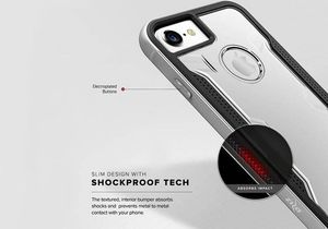 Zizo Zizo Shock Case - Pancerne etui iPhone Xs / X z hartowanym szkłem na ekran (Purple/Gray) 13