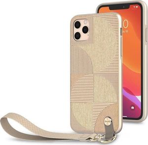 Moshi Moshi Altra - Etui z odpinaną smyczką iPhone 11 Pro Max (system SnapTo) (Beige) 2