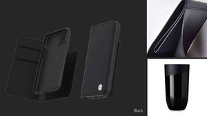 Moshi Moshi Overture - Etui 2w1 iPhone 11 Pro z kieszeniami na karty + stand up (system SnapTo) (Charcoal Black) 8