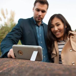 Moshi Moshi iGlaze Kameleon - Etui hardshell z podstawką iPhone 6s Plus / iPhone 6 Plus (Steel Black) 12