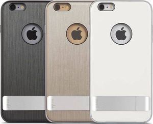 Moshi Moshi iGlaze Kameleon - Etui hardshell z podstawką iPhone 6s Plus / iPhone 6 Plus (Steel Black) 8